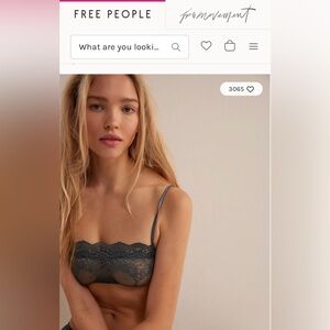 So Fine Scallop Lace Bralette